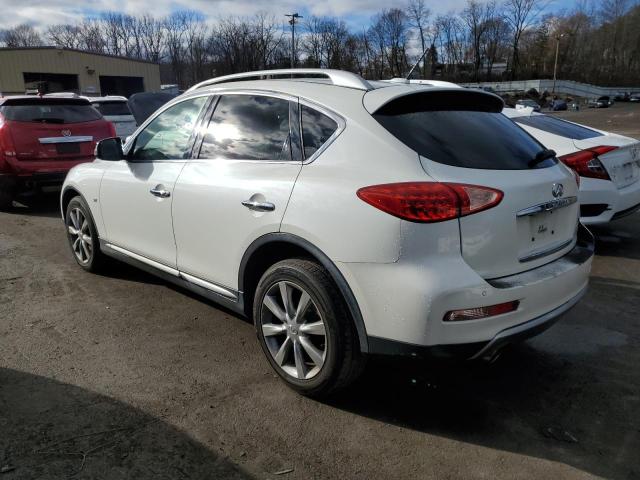 INFINITI QX50 2017 white  gas JN1BJ0RR9HM402064 photo #3