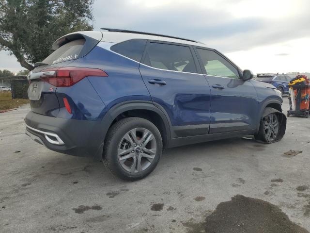 KIA SELTOS S 2021 blue  gas KNDEU2AA2M7122417 photo #4