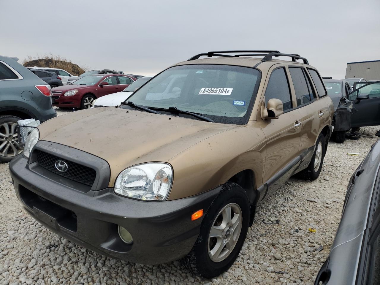 Lot #3051426719 2002 HYUNDAI SANTA FE G