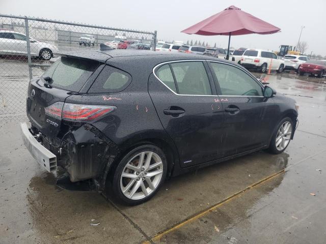 LEXUS CT 200 2014 black  hybrid engine JTHKD5BH9E2203847 photo #4