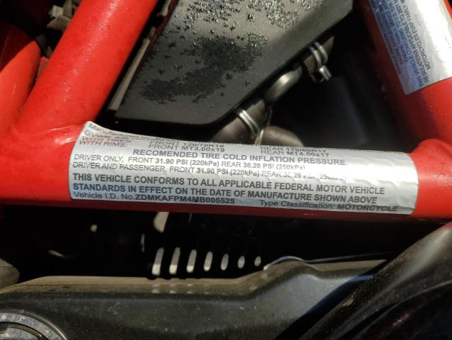 2021 DUCATI SCRAMBLER ZDMKAFPM4MB005525