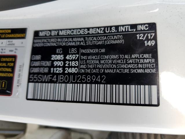 2018 MERCEDES-BENZ C 300 - 55SWF4JB0JU258942