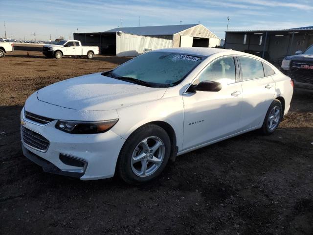 CHEVROLET MALIBU LS 2016 white sedan 4d gas 1G1ZB5ST1GF218311 photo #1