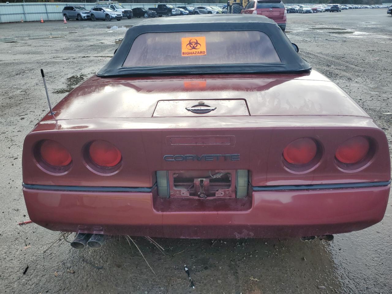 Lot #3026006001 1986 CHEVROLET CORVETTE