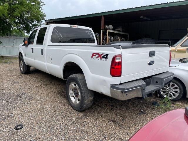 FORD F350 SUPER 2014 white crew pic diesel 1FT8W3BT3EEB40662 photo #4