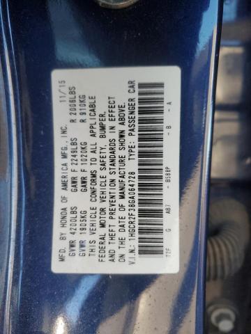 2016 HONDA ACCORD LX - 1HGCR2F38GA064728