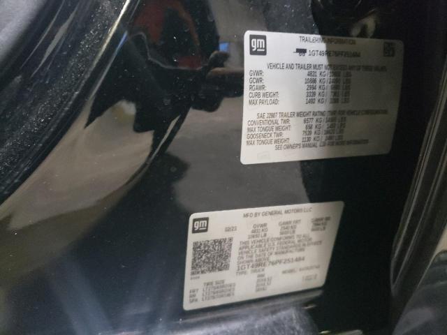 2023 GMC SIERRA K25 - 1GT49RE76PF251484