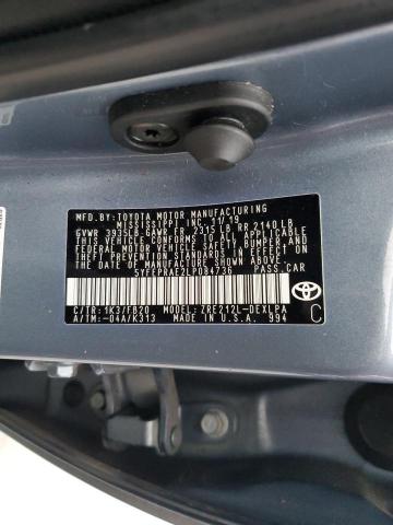 2020 TOYOTA COROLLA LE - 5YFEPRAE2LP084736