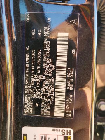 2022 LEXUS NX 350 2T2GGCEZ8NC011047