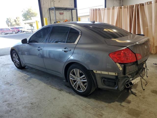 INFINITI G37 BASE 2013 gray  gas JN1CV6APXDM716273 photo #3