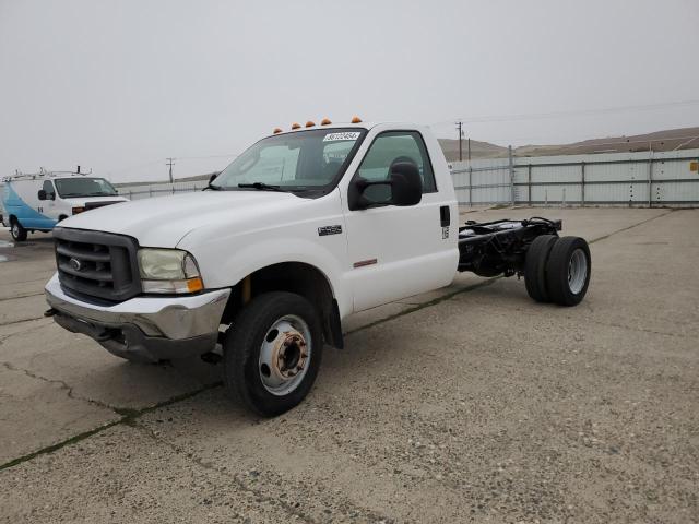 FORD F450 SUPER 2003 white  diesel 1FDXF46P53ED60621 photo #1