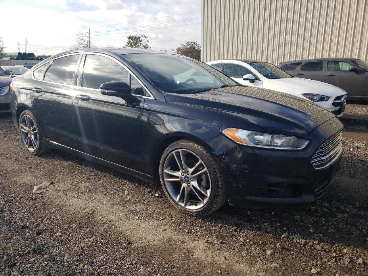 Lot #3028426228 2015 FORD FUSION TIT