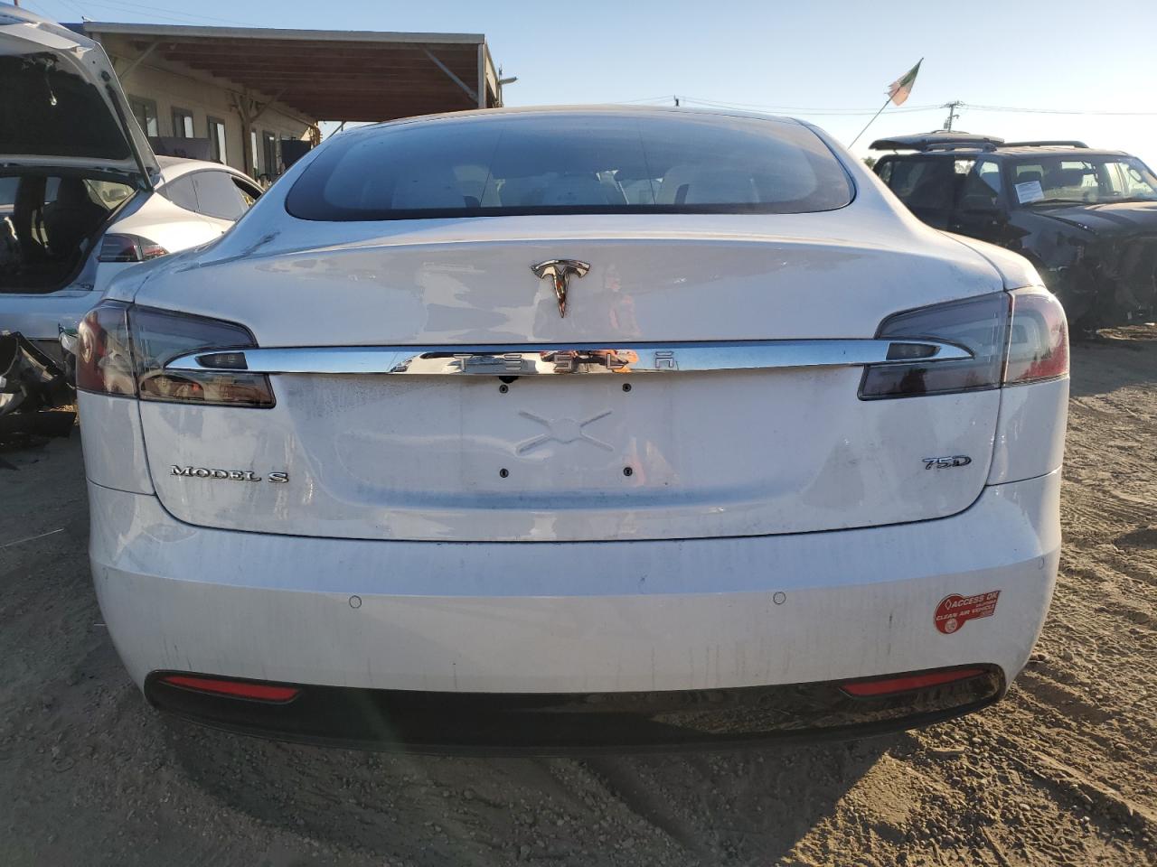 Lot #3032993993 2017 TESLA MODEL S