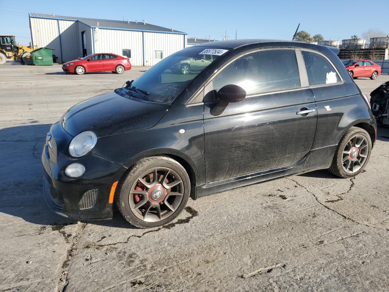 Lot #3034273067 2015 FIAT 500 ABARTH