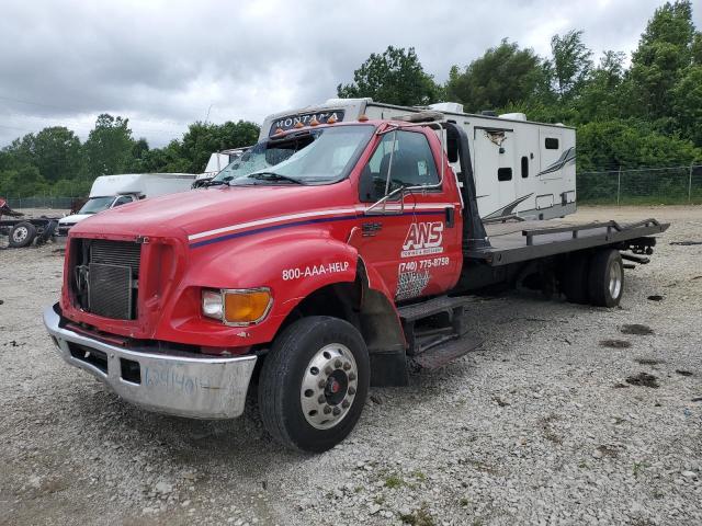 FORD F650 SUPER 2007 red  diesel 3FRWF65B57V474178 photo #3
