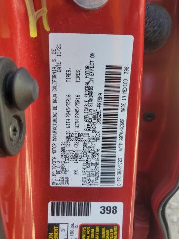 2022 TOYOTA TACOMA DOU - 3TMAZ5CN7NM163876