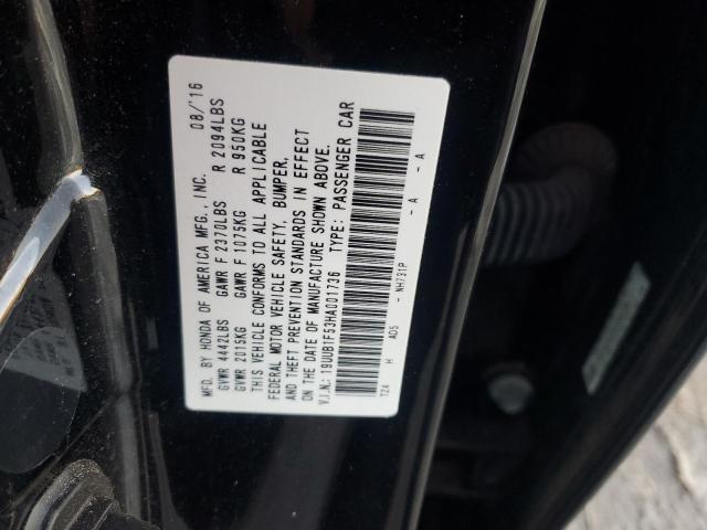 2017 ACURA TLX TECH - 19UUB1F53HA001736