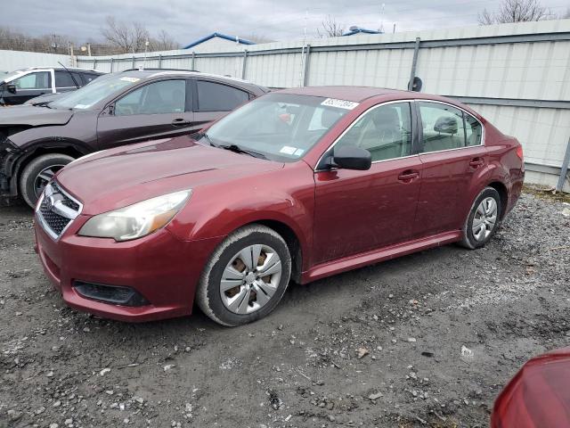 SUBARU LEGACY 2.5 2014 red sedan 4d gas 4S3BMAA61E1005215 photo #1