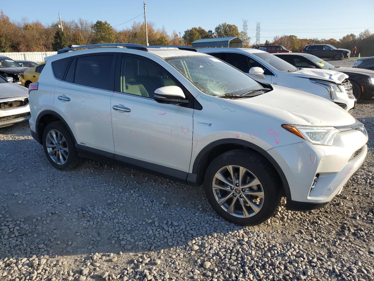 Lot #3023329239 2018 TOYOTA RAV4 HV LI