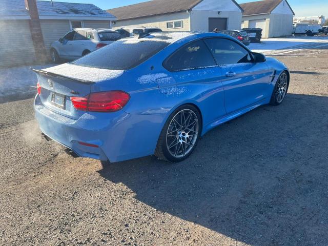 BMW M4 2017 blue coupe gas WBS3R9C51HK709205 photo #4