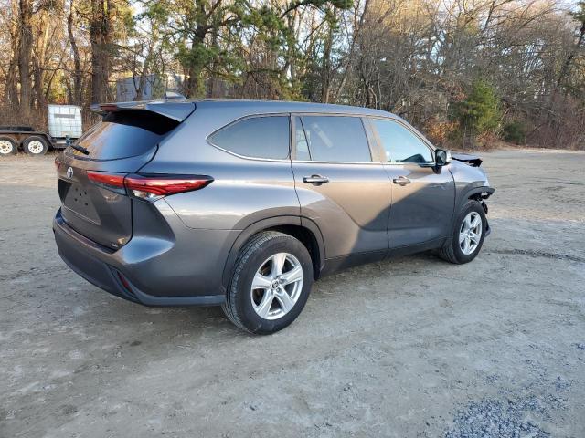 TOYOTA HIGHLANDER 2023 gray  gas 5TDKDRAH9PS502549 photo #4