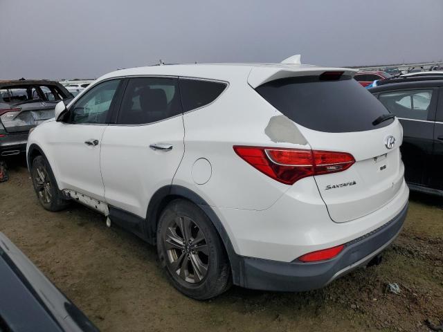 HYUNDAI SANTA FE S 2015 white  gas 5XYZT3LB8FG297289 photo #3