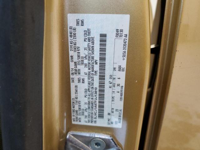 2015 LINCOLN MKC 5LMCJ1A97FUJ13810