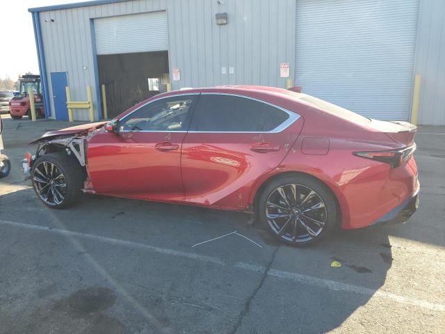 LEXUS IS 350 F S 2022 red  gas JTHGZ1B28N5057869 photo #3