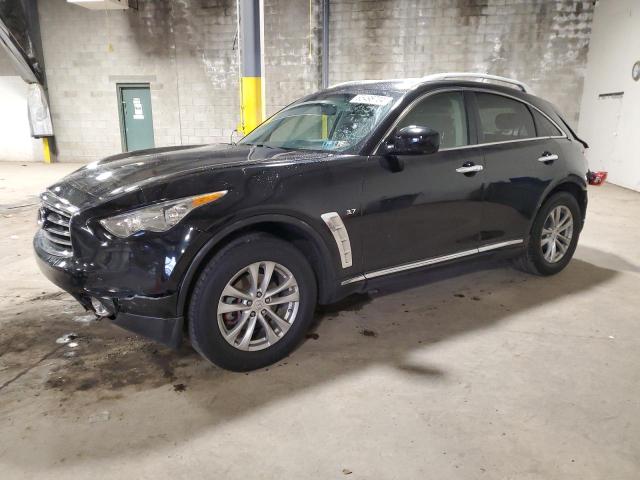 INFINITI QX70 2015 black  gas JN8CS1MW4FM482070 photo #1