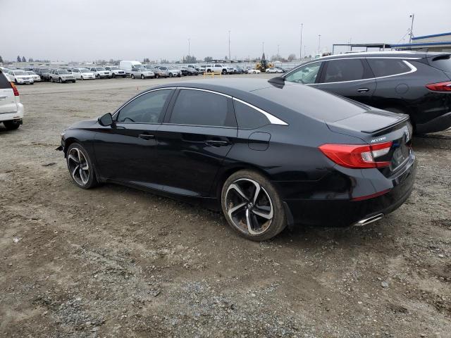 HONDA ACCORD SPO 2018 black  gas 1HGCV1F33JA033027 photo #3