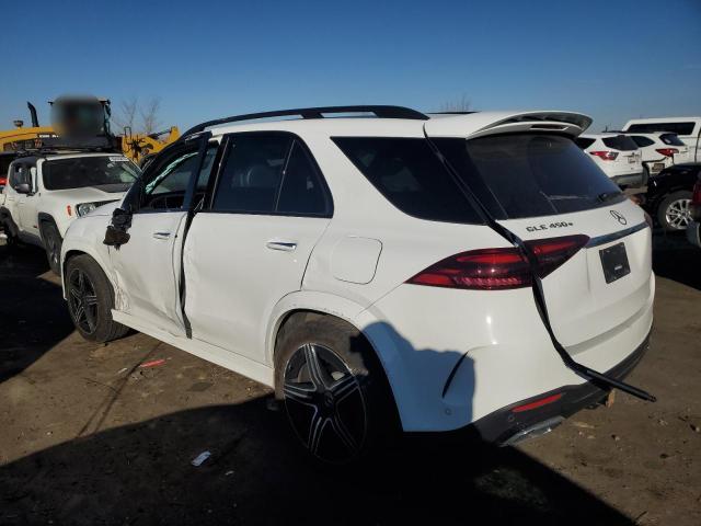 MERCEDES-BENZ GLE 450E 4 2024 white  hybrid engine 4JGFB4GB6RB087306 photo #3