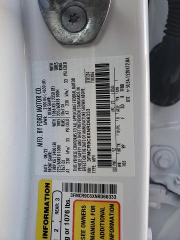 2022 FORD BRONCO SPO - 3FMCR9C6XNRD66333