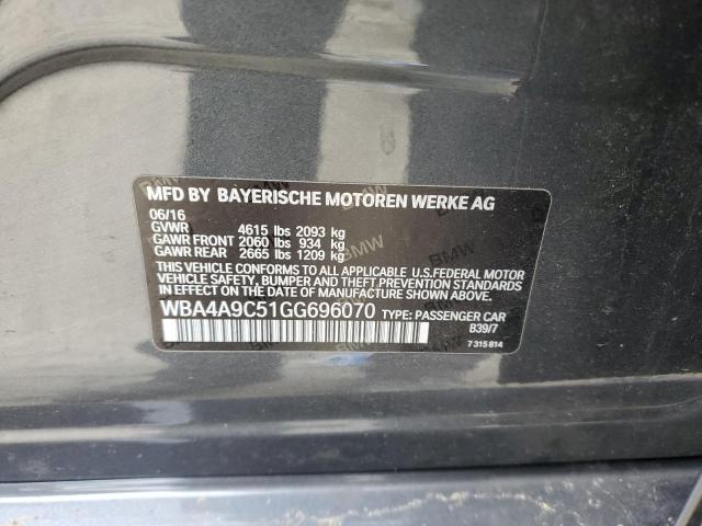 2016 BMW 428 I GRAN - WBA4A9C51GG696070