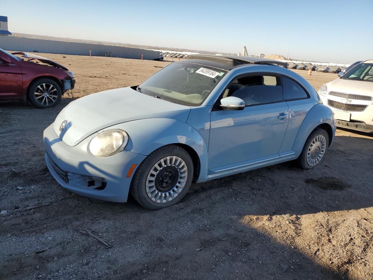 Lot #3024447596 2014 VOLKSWAGEN BEETLE TUR