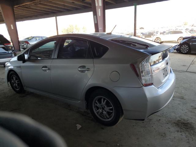 TOYOTA PRIUS 2011 silver hatchbac hybrid engine JTDKN3DU2B5311766 photo #3