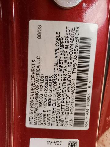 2023 HONDA ACCORD LX - 1HGCY1F24PA050961