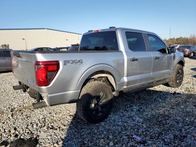 FORD F150 STX 2024 silver  gas 1FTFW2L57RFB68238 photo #4