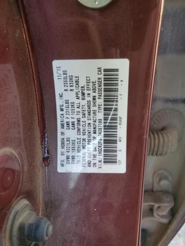 2016 HONDA ACCORD EXL - 1HGCR2F81GA067188