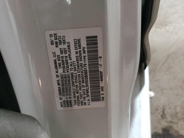 VIN 5FNRL5H93DB060179 2013 HONDA ODYSSEY no.13