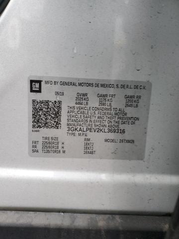 2019 GMC TERRAIN SL - 3GKALPEV2KL369316