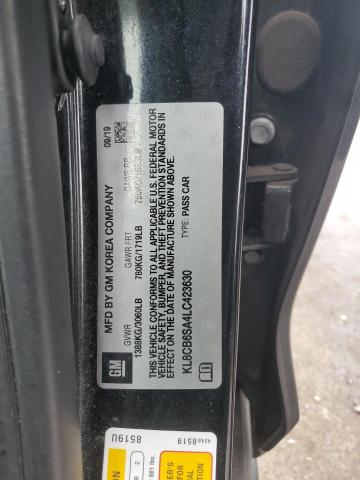 2020 CHEVROLET SPARK LS - KL8CB6SA4LC423630
