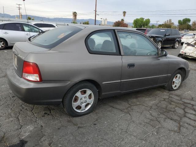 HYUNDAI ACCENT 2001 charcoal  gas KMHCG35C81U141661 photo #4