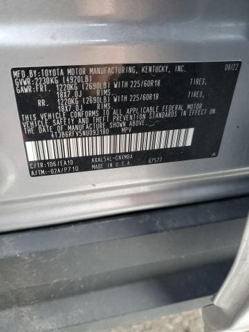 2022 TOYOTA RAV4 XLE P - 4T3B6RFV5NU093180