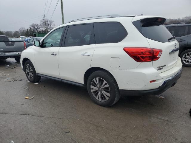 NISSAN PATHFINDER 2017 white  gas 5N1DR2MMXHC617217 photo #3