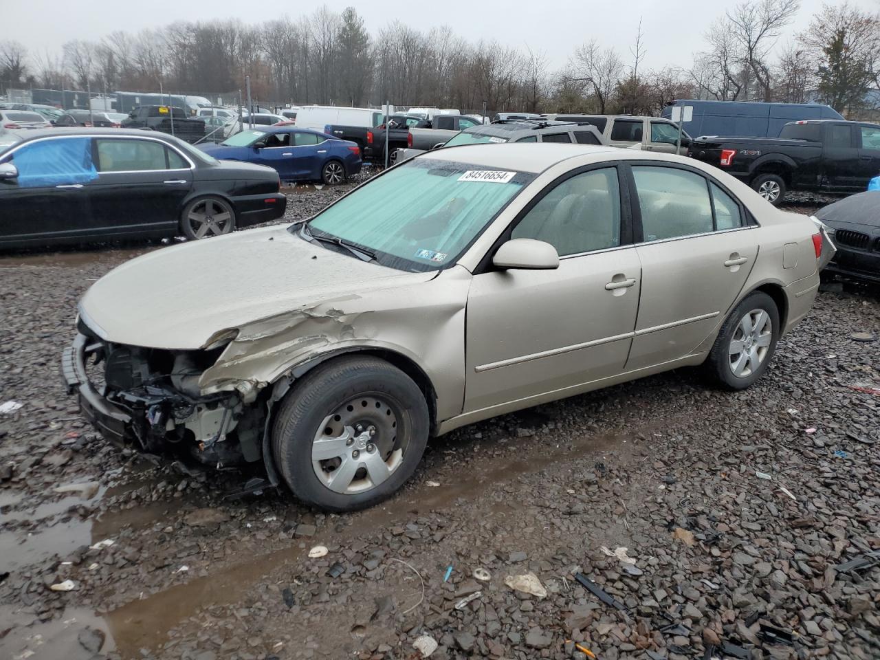 Lot #3033357859 2009 HYUNDAI SONATA GLS