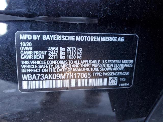 2021 BMW 228XI - WBA73AK09M7H17065