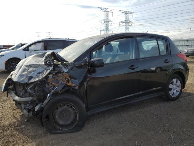 NISSAN VERSA S 2008 black  gas 3N1BC13E48L367837 photo #1