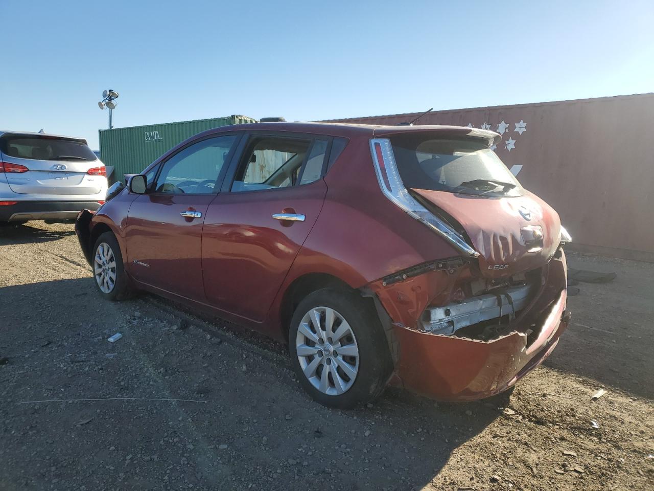 Lot #3030423463 2015 NISSAN LEAF S