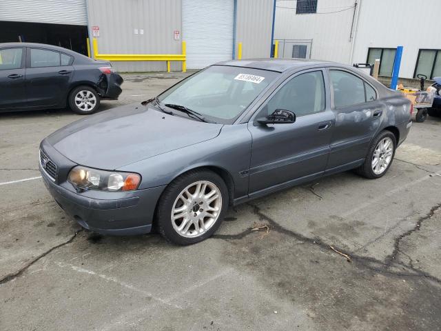 VOLVO S60 T5 2004 charcoal  gas YV1RS53D342344925 photo #1