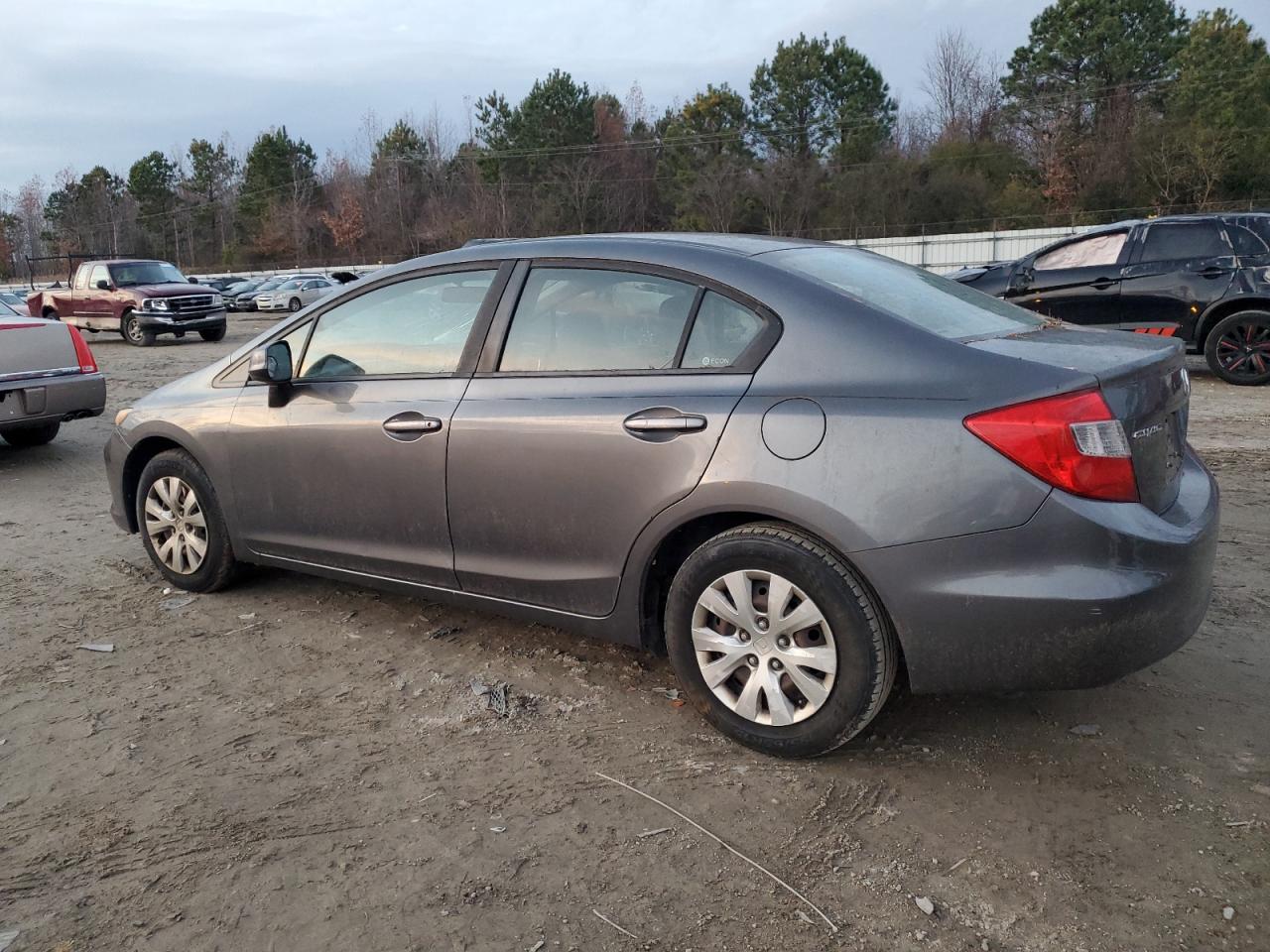 Lot #3034202837 2012 HONDA CIVIC LX